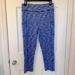 J.CREW Cropped space-dyed leggings with side pocket